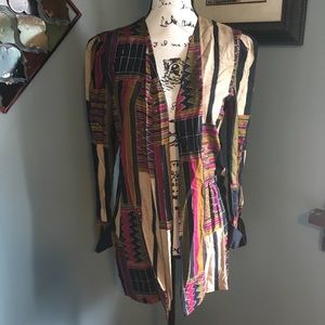 CLEAN OUT! Gone on 9/15! Peri Petites Aztec blazer
